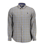 U.S. POLO ASSN. Blue Cotton Men's Shirt