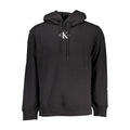 Calvin Klein Black Cotton Men's Sweater Hoodie