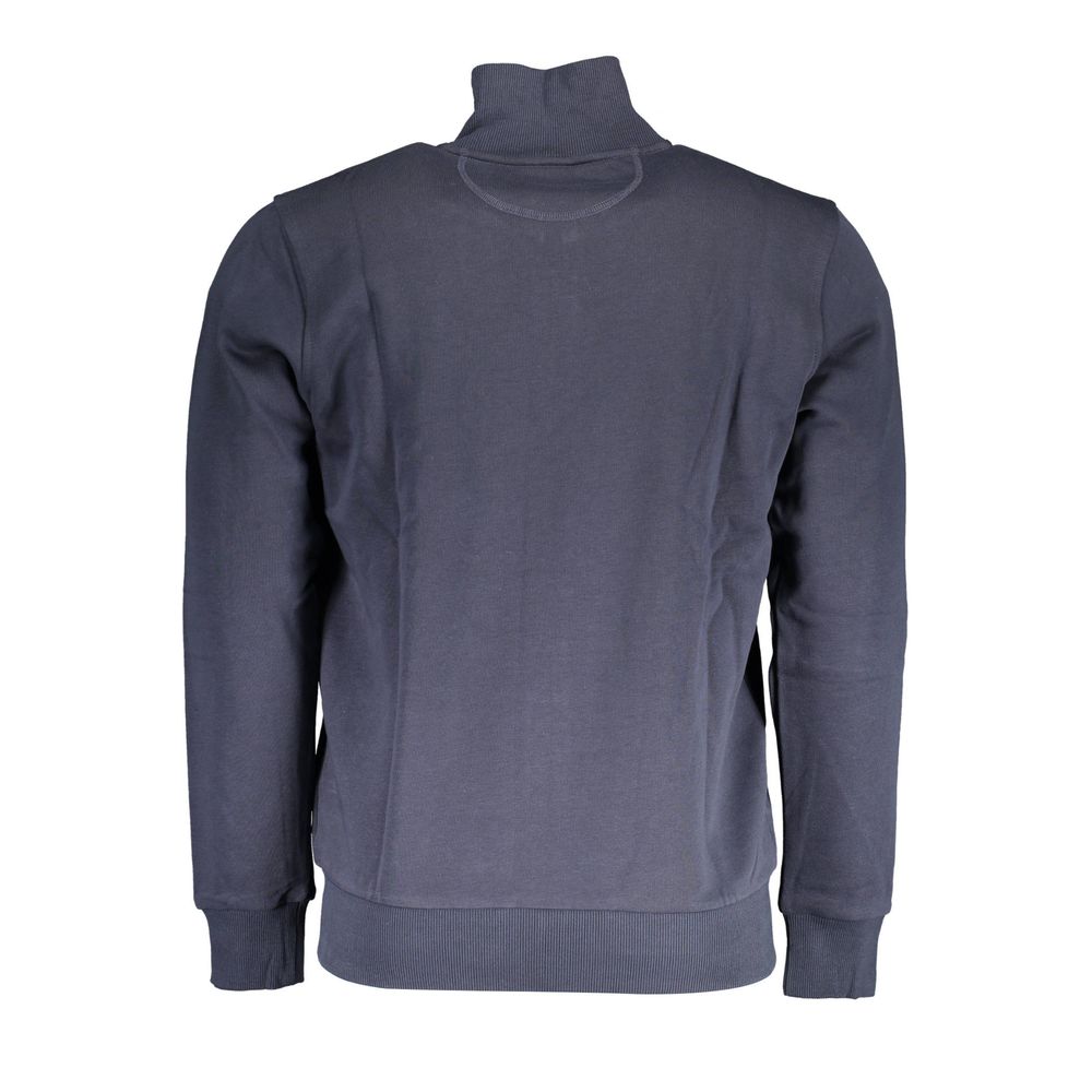 La Martina Blue Cotton Men's Sweatshirt