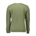 Napapijri Verde Cotton Men Sweatshirt
