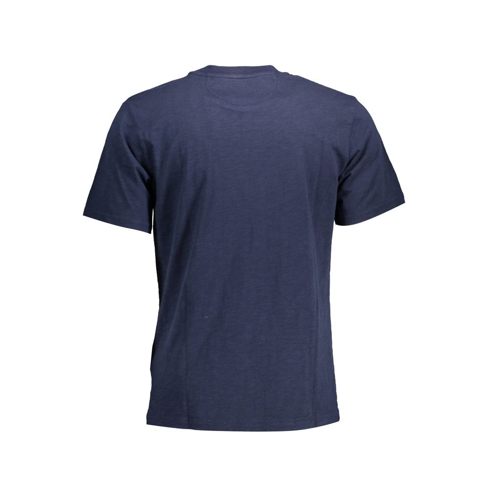 La Martina Blue Cotton Men's T-Shirt