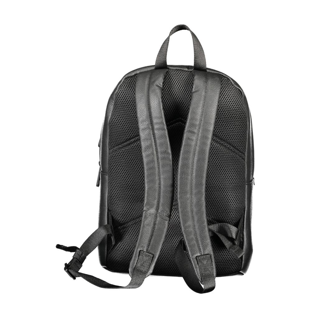 Calvin Klein Nero Poliuretano Men Backpack