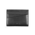 Calvin Klein Black Leather Mens Wallet Holder