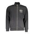 La Martina Black Cotton Men's Sweatshirt