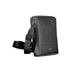 Calvin Klein Black Polyurethane Men Shoulder Bag