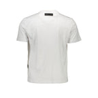 Plein Sport White Cotton Men T-Shirt