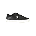 Calvin Klein Black Polyurethane Men's Sneaker