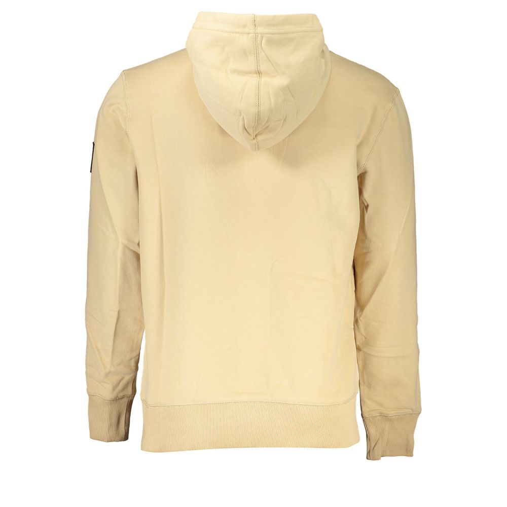 Calvin Klein Beige Cotton Men's Sweatshirt