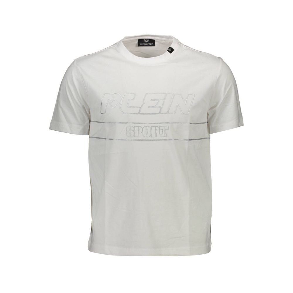 Plein Sport White Cotton Men's T-Shirt